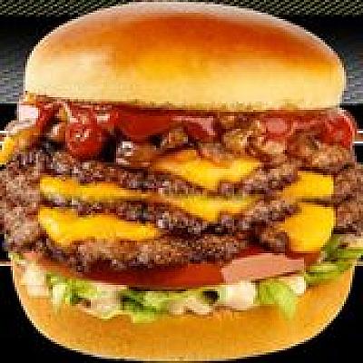 Triple Burger sandwich